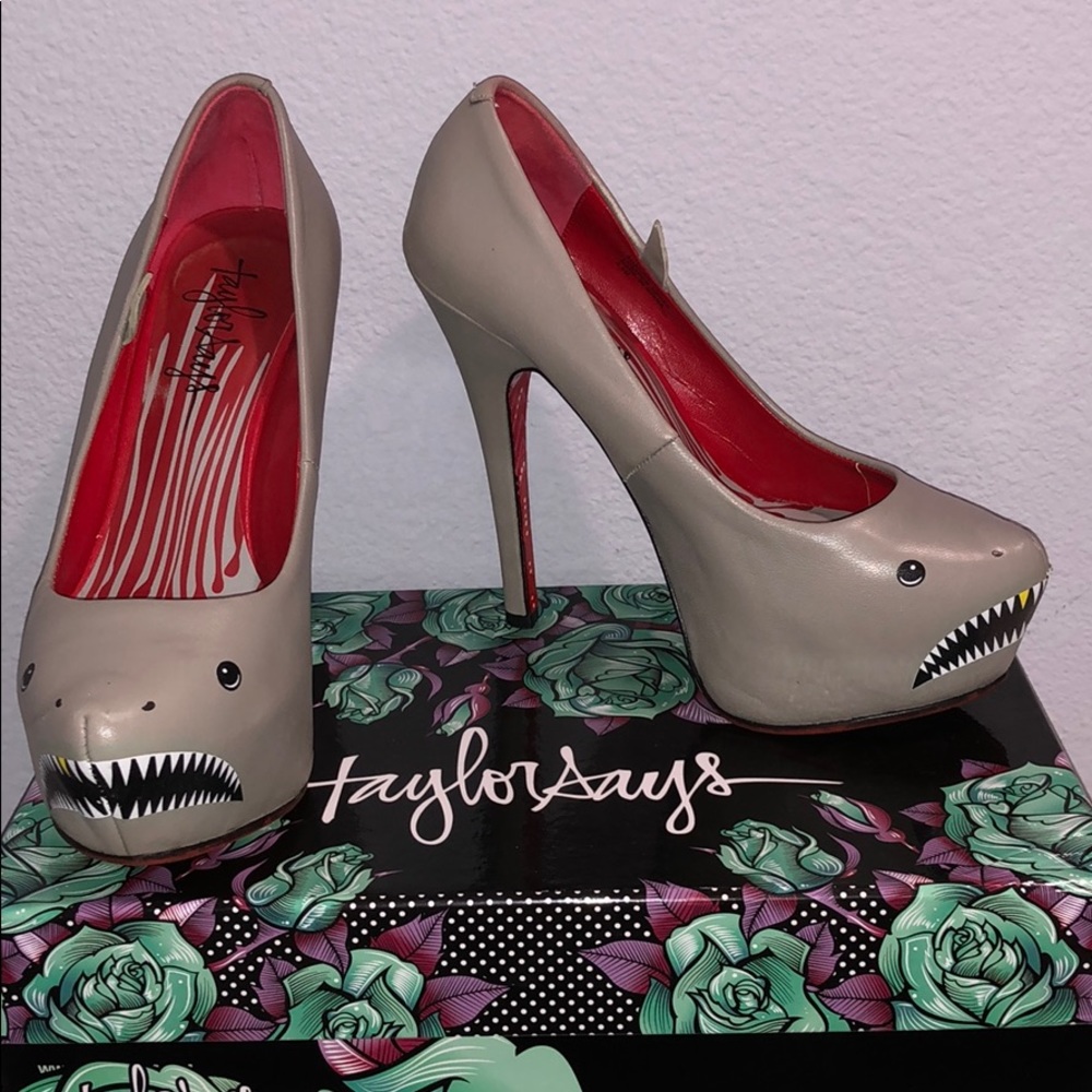 Shark week shoes!